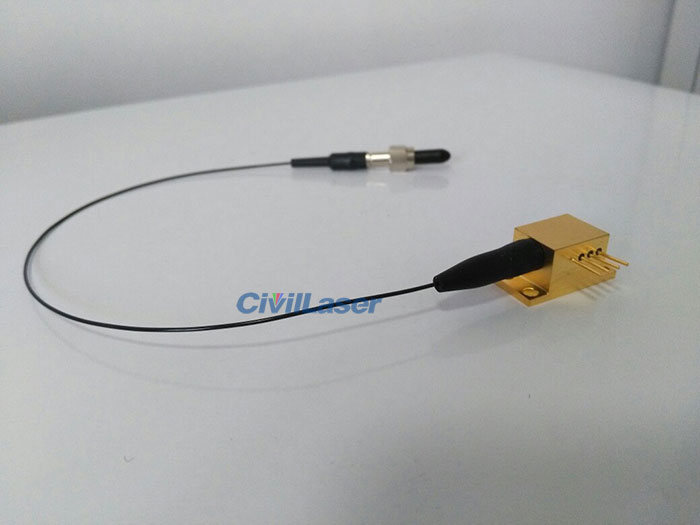 650nm 400mW pigtailed laser